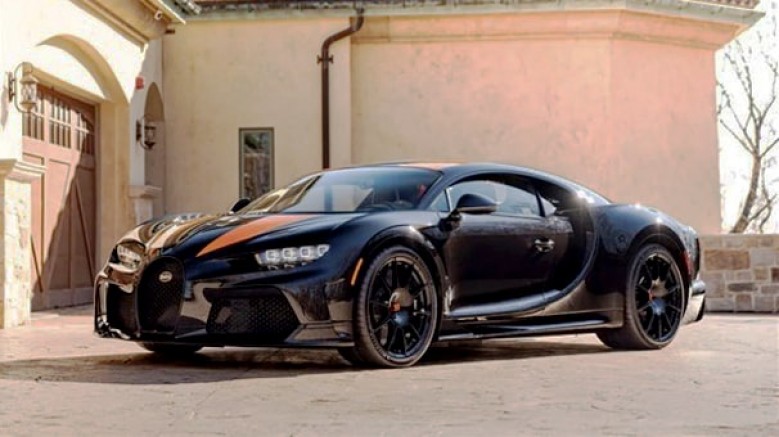 5 milyon dolarlık Bugatti Chiron Super Sport açık artırmaya çıkıyor