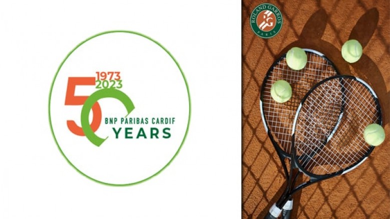 Dünyanın lider sigorta kuruluşlarından BNP Paribas Cardif’in kuruluşu ve Roland Garros Tenis Turnuvası   sponsorluğunun 50’nci yılı eş zamanlı kutlandı