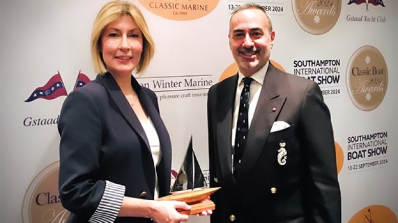 Rahmi M. Koç Müzesi’nde sergilenen Gonca Buharlı Gemisi, İngiltere’de düzenlenen Classic Boat Awards’da halkın oylarıyla kendi kategorisinde birinci seçildi