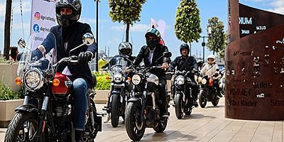 Centilmen motosikletçiler, dünya çapında erkek sağlığı için farkındalık yaratmak ve fon toplamak amacıyla her yıl  düzenlenen etkinlikte bir araya geldi