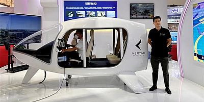 Çin’in yerli teknolojiyle geliştirdiği iki tonluk elektrikli dikey kalkış ve iniş yapabilen hava aracı, geleceğin 'hava taksisi' olarak değerlendiriliyor