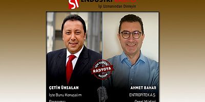 ENTROPİTEK A.Ş. Genel Müdürü Ahmet Bahar