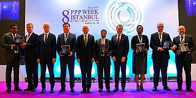 İstanbul PPP Week (Kamu Özel Sektör İş Birliği - KÖİ Haftası) kapsamında, bu yıl ilk kez verilen başarı ödülleri sahiplerini buldu