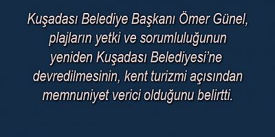 Kuşadası halk plajlarında, tüm şemsiye ve şezlonglar ücretsiz olacak