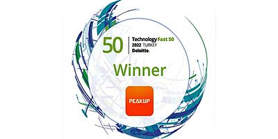 PEAKUP; 'Deloitte Teknoloji Fast 50'de, bu sene de ödüle layık görüldü