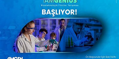 Sağlığın Geleceği: Biyoteknoloji teması ile düzenlenen, Amgen Türkiye’nin geleceğin bilim insanlarını ödüllendirdiği IamGenius Yarışması için başvuru süreci başladı