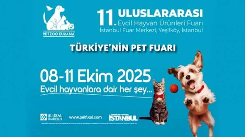 11. Uluslararası Evcil Hayvan, Ürün, Malzeme ve Aksesuar Tedarikçileri Fuarı / 08 - 11 Ekim / İstanbul Fuar Merkezi