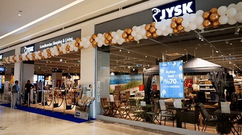Danimarka merkezli ev eşyası perakendecisi JYSK, Türkiye’deki 6’ncı mağazasını Vialand Alışveriş Merkezi içinde açtı