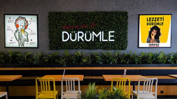 Dürümle, 200. şubesini İstanbul Şişli Meydan Cadde'de açtı