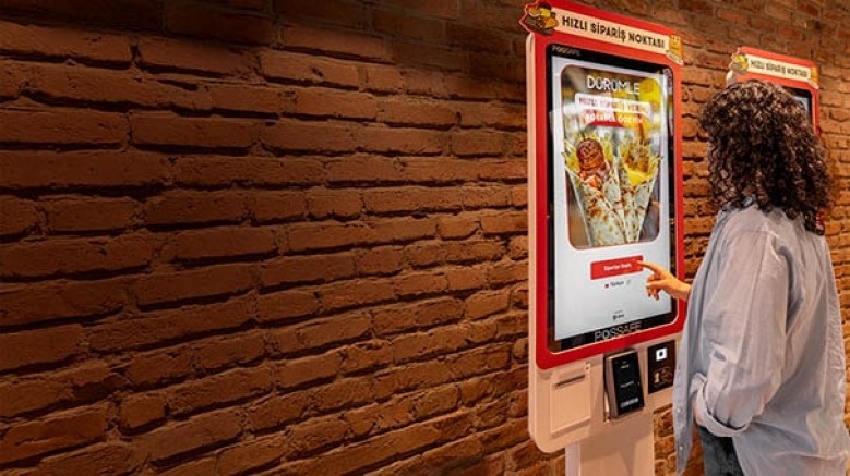 Dürümle; İstanbul’dan Antalya’ya kadar birçok şehirde, restoranlarında kiosk sipariş sistemini devreye alıyor