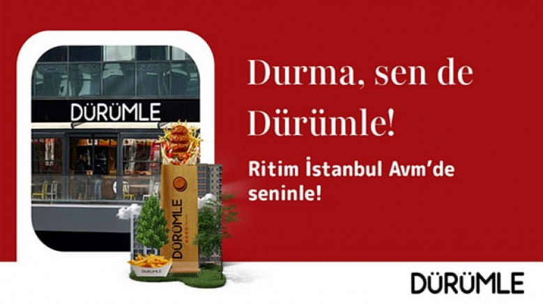 Dürümle Ritim İstanbul AVM’de yeni restoranını açtı