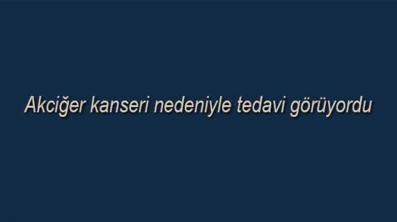 Gazeteci-yazar Nihat Genç (69), tedavi gördüğü hastanede hayatını kaybetti