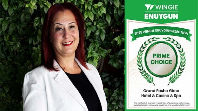 Grand Pasha Girne, uluslararası seyahat platformu Wingie tarafından verilen '2025 Wingie Enuygun Selection – Prime Choice' ödülüne layık görüldü
