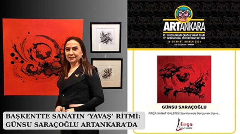 Günsu Saraçoğlu, küresel iklim krizine dair; güçlü duruşunu, bu kez Ankara’ya taşıyor