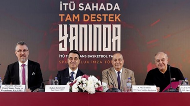 İTÜ Basketbol Takımı, yeni sezonda; sahaya, 'İTÜ Tam Finans Basketbol Takımı' adıyla çıkacak