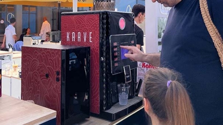 'Kaave Türk kahvesi makinelerimizle tüketicilerimize modern teknolojilerle klasik Türk kahvesi tadı sunuyoruz'