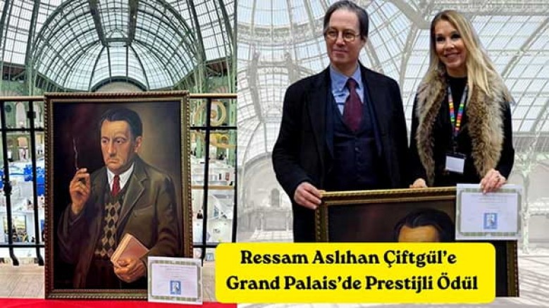 Ressam Aslıhan Çiftgül, Fransız kültür dünyasının efsanevi ismi André Malraux anısına düzenlenen uluslararası yarışmada; üçüncülük ödülüne layık görüldü