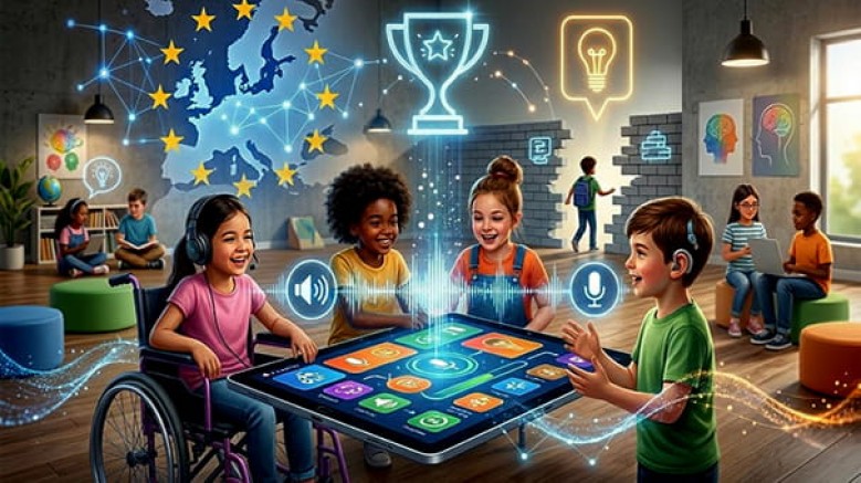 SESTEK ve İspanyol iş ortağı Smile and Learn iş birliğiyle geliştirilen, özel eğitim ihtiyaçları olan çocukların konuşmalarını yüzde 96 doğrulukla anlayabilen yapay zeka destekli proje, AB’nin Eurostars programı kapsamında; başarı hikayesi olarak seçildi