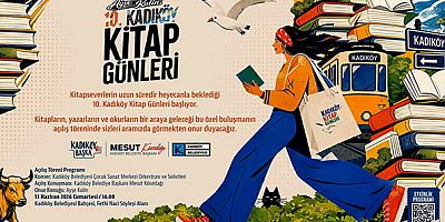 10. Kadıköy Kitap Günleri / 12-21 Haziran / Kadıköy Belediyesi’nin bahçesi