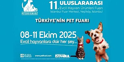 11. Uluslararası Evcil Hayvan, Ürün, Malzeme ve Aksesuar Tedarikçileri Fuarı / 08 - 11 Ekim / İstanbul Fuar Merkezi