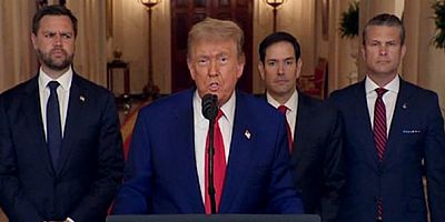 ABD Başkanı Donald Trump: 'İran'daki üç nükleer tesise yönelik çok başarılı saldırımızı tamamladık'