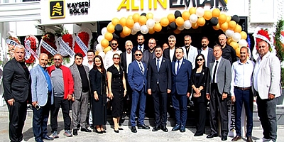 Altın Emlak Global’in Kayseri FED, Kayseri Marvel ve Kayseri 5K temsilciliklerini çatısı altında toplayacak olan Kayseri Bölge Temsilciliği açıldı