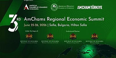 Amerikan Şirketler Derneği koordinasyonunda, Bulgaristan ve Yunanistan AmCham’leri ortaklığında hayata geçirilen AmChams Bölgesel Ekonomi Zirvesi’nin (ARES) üçüncüsü bu yıl Sofya’da düzenlenecek / 25-26 Haziran 2026