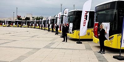 Anadolu Isuzu, Şanlıurfa Büyükşehir Belediyesi’nin toplu taşıma filosuna 25 adet Isuzu Citiport teslim etti