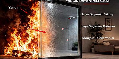 ASSA ABLOY Türkiye, E ve EI sınıfı yangına dayanıklı cam çözümleriyle; estetik ve güvenliği aynı noktada buluşturuyor