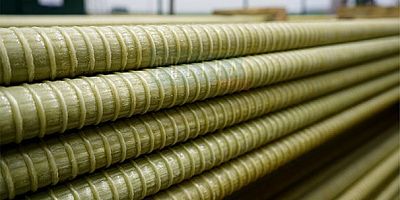 'Cam Elyaf Takviyeli Polimer (GFRP) malzemeler; hafifliği, paslanmaz yapısı, yüksek eksenel çekme dayanımı ve maliyet etkinliği ile gelecekte; çeliğin yerini alma potansiyeli taşıyor'