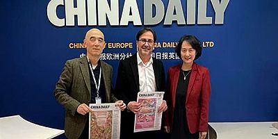Çin'in önde gelen İngilizce yayınlarından China Daily, artık; Türkiye'de düzenli olarak, okuyucularıyla buluşacak