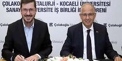 Çolakoğlu Metalurji, Kocaeli Üniversitesi ile eğitim, araştırma ve yüksek lisans alanlarında iş birliği protokolü imzaladı