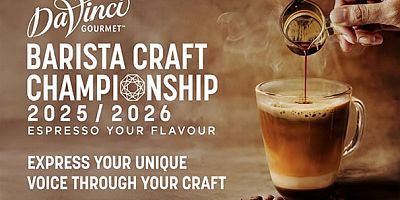 DaVinci Gourmet Barista Craft Şampiyonası; 2026’da, dünya genelindeki baristaları yaratıcılık, teknik mükemmellik ve özgünlükleriyle öne çıkmaya davet ediyor