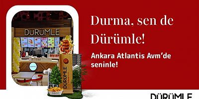 Dürümle Ankara Atlantis AVM’de yeni restoranını açtı