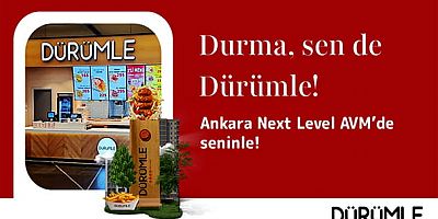 Dürümle Ankara Next Level AVM’de yeni restoranını açtı