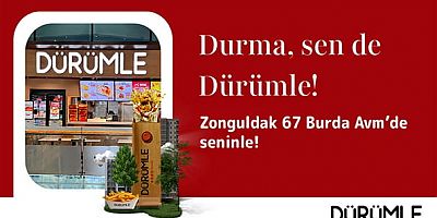 Dürümle, Zonguldak 67 Burda AVM’de yeni restoranını açtı