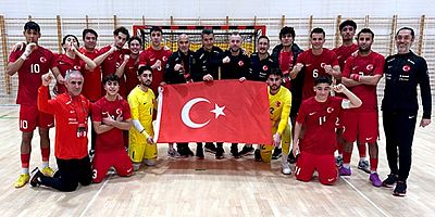Futsal U19 Milli Takımı, tarihinde ilk kez Avrupa Şampiyonası’na katılmaya hak kazandı