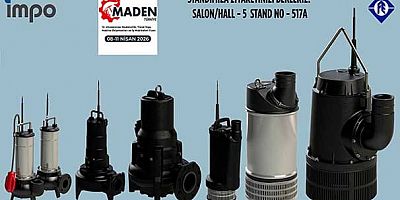 İMPO Pompa, Maden Türkiye 2026 Fuarı’nda / 8-11 Nisan / İstanbul Tüyap Fuar ve Kongre Merkezi