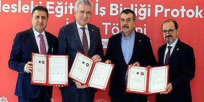 Öğrenciler, eğitim hayatlarının erken dönemlerinden itibaren; gerçek üretim ortamlarıyla buluşma imkânı elde edecek