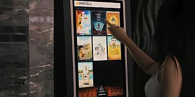 Parcela, sinema salonları için geliştirdiği özel tasarım self servis kiosklarını tanıttı