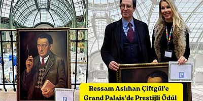 Ressam Aslıhan Çiftgül, Fransız kültür dünyasının efsanevi ismi André Malraux anısına düzenlenen uluslararası yarışmada; üçüncülük ödülüne layık görüldü