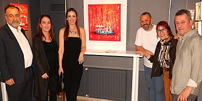 Ressam Pınar Kanber’in kişisel sergisi 'Martıların İstanbul’u', FULART Gallery’de kapılarını sanatseverlere açtı