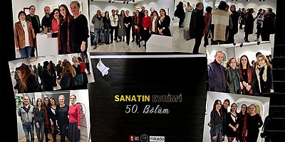 Sanatın Evrim’i Kültür ve Sanat Programı'nın 50. bölüm kutlaması, özel bir davetle gerçekleşti