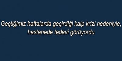 Spor spikeri ve eski futbolcu Ümit Aktan (76) hayatını kaybetti