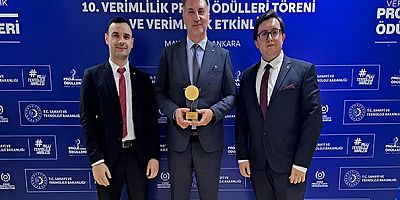 Türkiye’nin öncü çocuk mobilya markası Çilek, T.C. Sanayi ve Teknoloji Bakanlığı’nın Verimlilik Proje Ödülü’ne layık görüldü