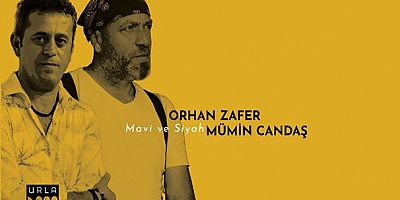 Urladam Sanat Merkezi, 27 Haziran’da,  Karadenizli ressamlardan Orhan Zafer ve Mümin Candaş’ın “Mavi ve Siyah” adlı sergilerini sanatseverlerle buluşturuyor