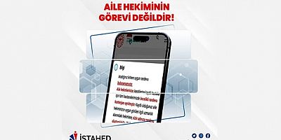 'Yeni sistemin, medyada bazı yanlış haberlerle birlikte; aile hekimine başvurmadan hastaneye   gidilemeyecekmiş gibi yansıtılması; gerçeği yansıtmamaktadır'
