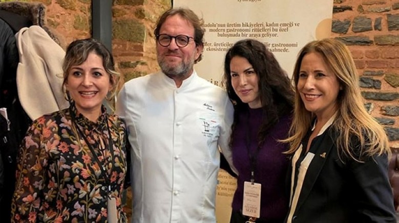 Yerli ve yabancı Gastronomi Profesyonelleri, kadın emeği için bir araya geldi